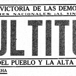 MULTITUD: REVISTA DEL PUEBLO Y LA ALTA CULTURA
